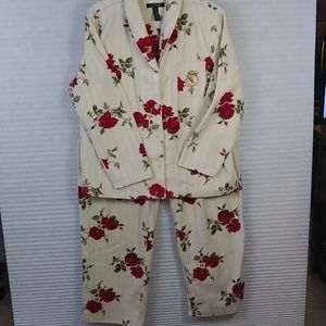 RALPH LAUREN WOMANS 2 PIECE XL NIGHTWEAR
